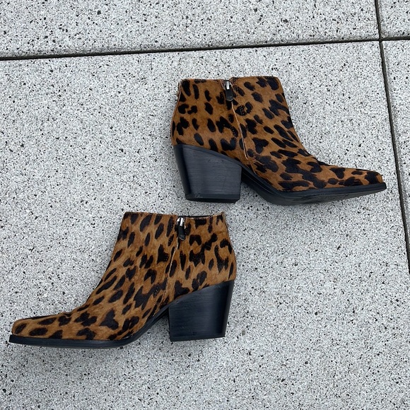 Sam Edelman Leopard print ankle boots - Picture 4 of 12